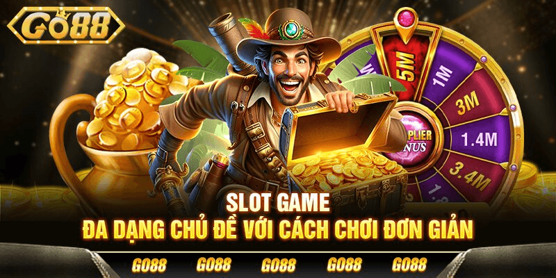 Slotgame đa dạng chủ đề với cách chơi đơn giản