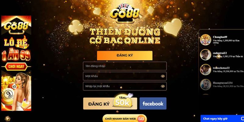 Một số điều cần nhớ khi tạo tài khoản tại Go88